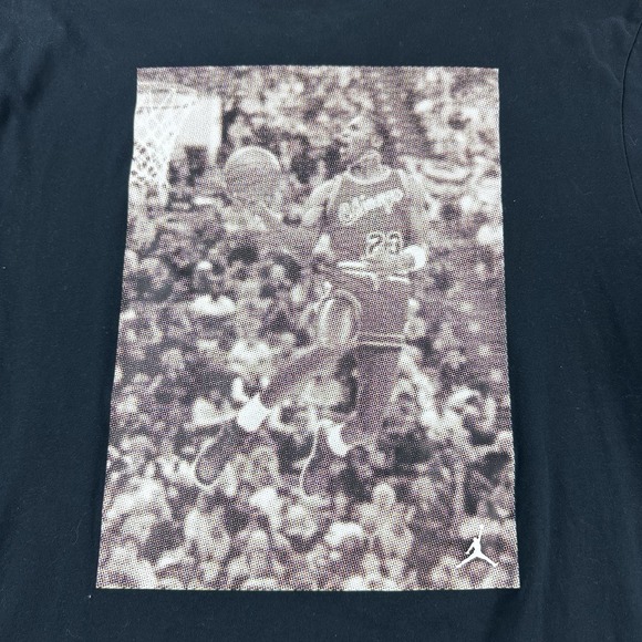 Nike Air Jordan Graphic T Shirt Michael Jordan Black Jumpman Mens XL Active Gym - Picture 1 of 8